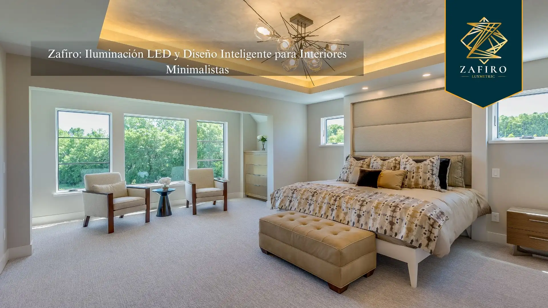 Zafiro Iluminación LED y Diseño Inteligente para Interiores Minimalistas
